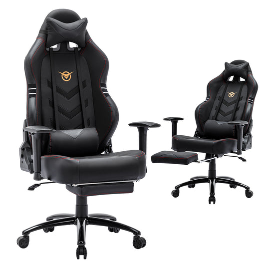 Tall Gaming Chair – 350 lbs Racing Computer Gaming Chair