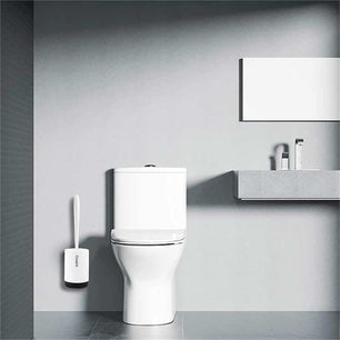 Simple Silicone Toilet Cleaning Brush Set – Durable Home Bathroom Tool