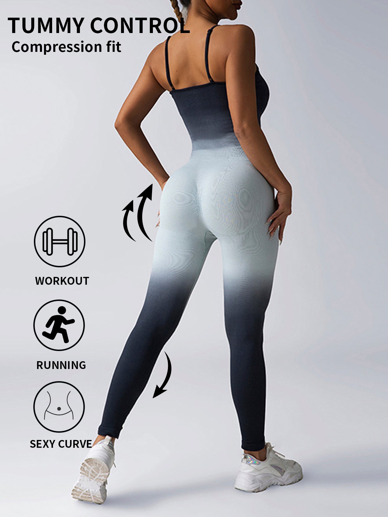 Jumpsuit for Women Workout – Seamless, Breathable, and High-Stretch Jumpsuit