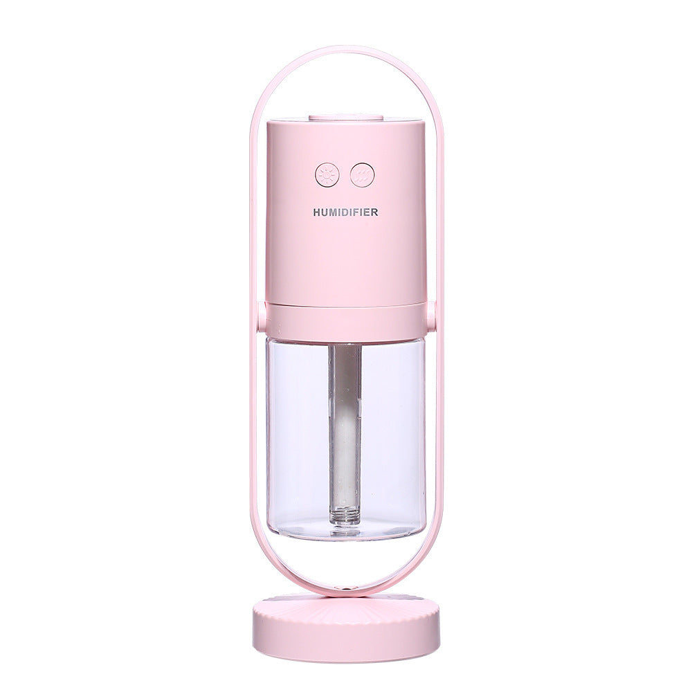 Magic Shadow USB Air Humidifier – Ultrasonic Mist Maker with Projection Night Light, Mini Air Purifier for Home, Office & Car