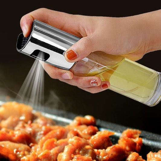 BBQ Healthy Kitchen Cooking Oil & Vinegar Spray Bottle