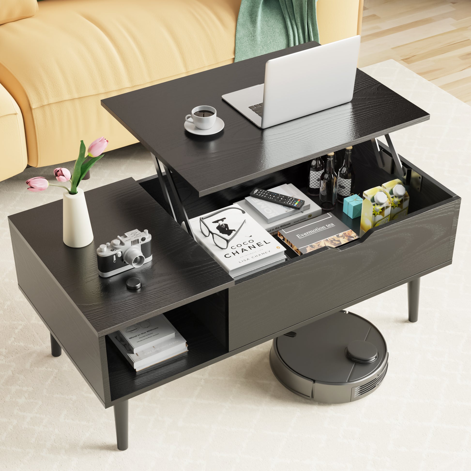 Modern Lift-Top Coffee Table – Stylish &amp; Functional Living Room Table