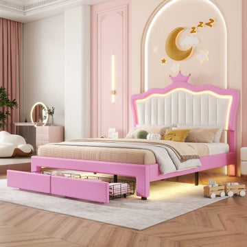 Pink/White
