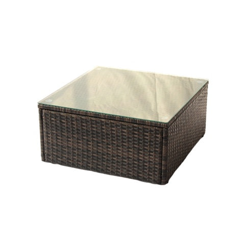 7-Piece PE Rattan Patio Furniture Set – Sectional Garden Corner Sofa Set