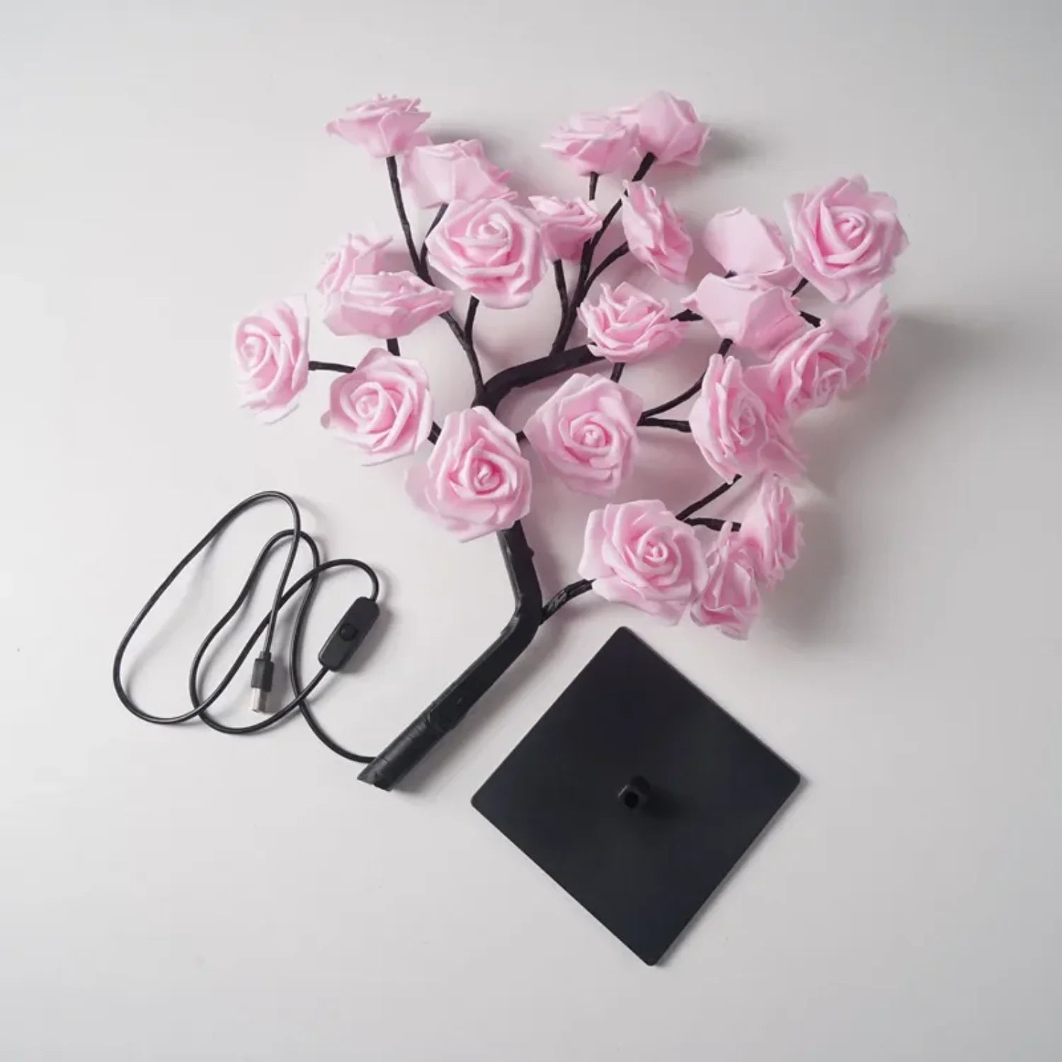 Rose Flower Tree USB Table Lamp – BHHShop