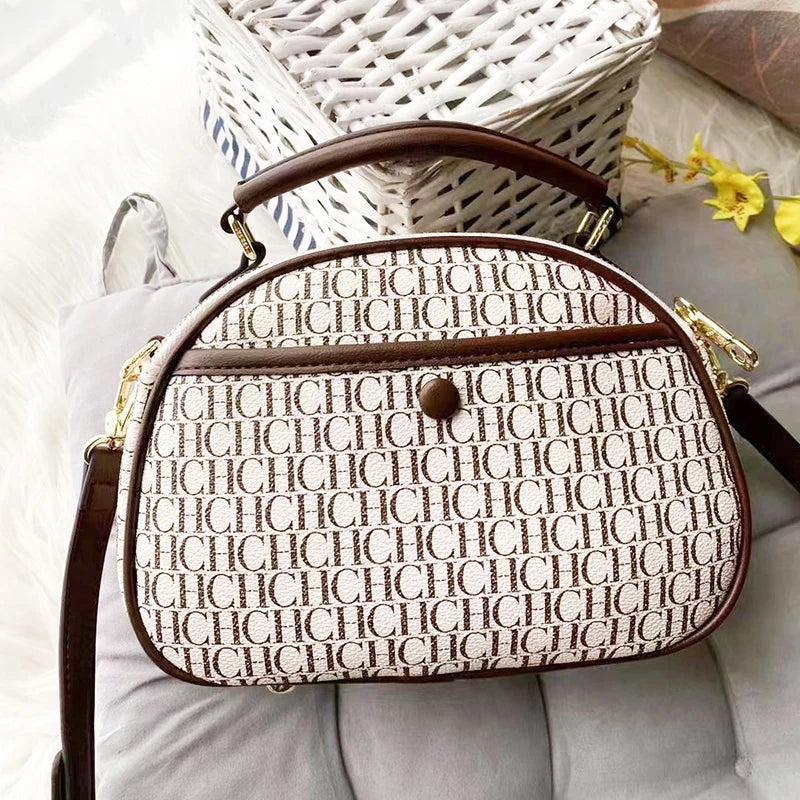 CHCH Elegant Cartoon Letter Crossbody Bag - Women's Versatile Handbag