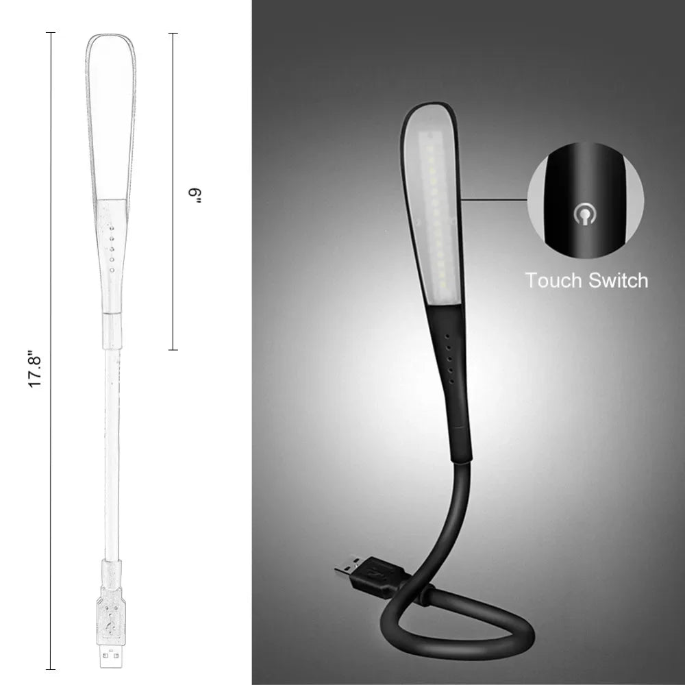 Mini Portable USB LED Desk Lamp with Touch Sensor – BHHShop