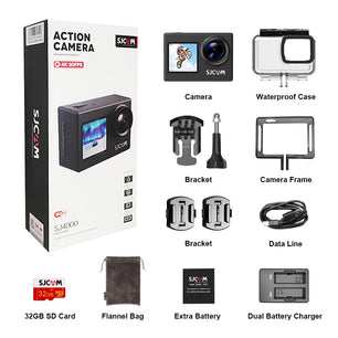 SJCAM SJ4000 Dual Screen 4K Action Camera – BHHShop