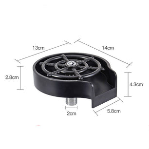 High-Pressure Bar Counter Cup Washer – Automatic Sink Spray for Kitchen & Coffee