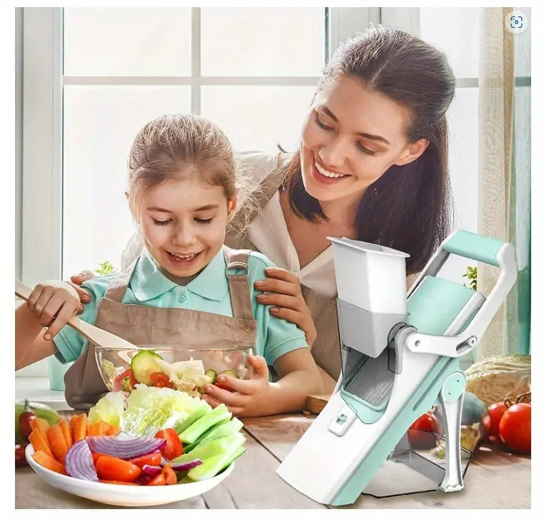 Safe Multifunctional Mushroom Slicer – 5-in-1 Vegetable Slicer
