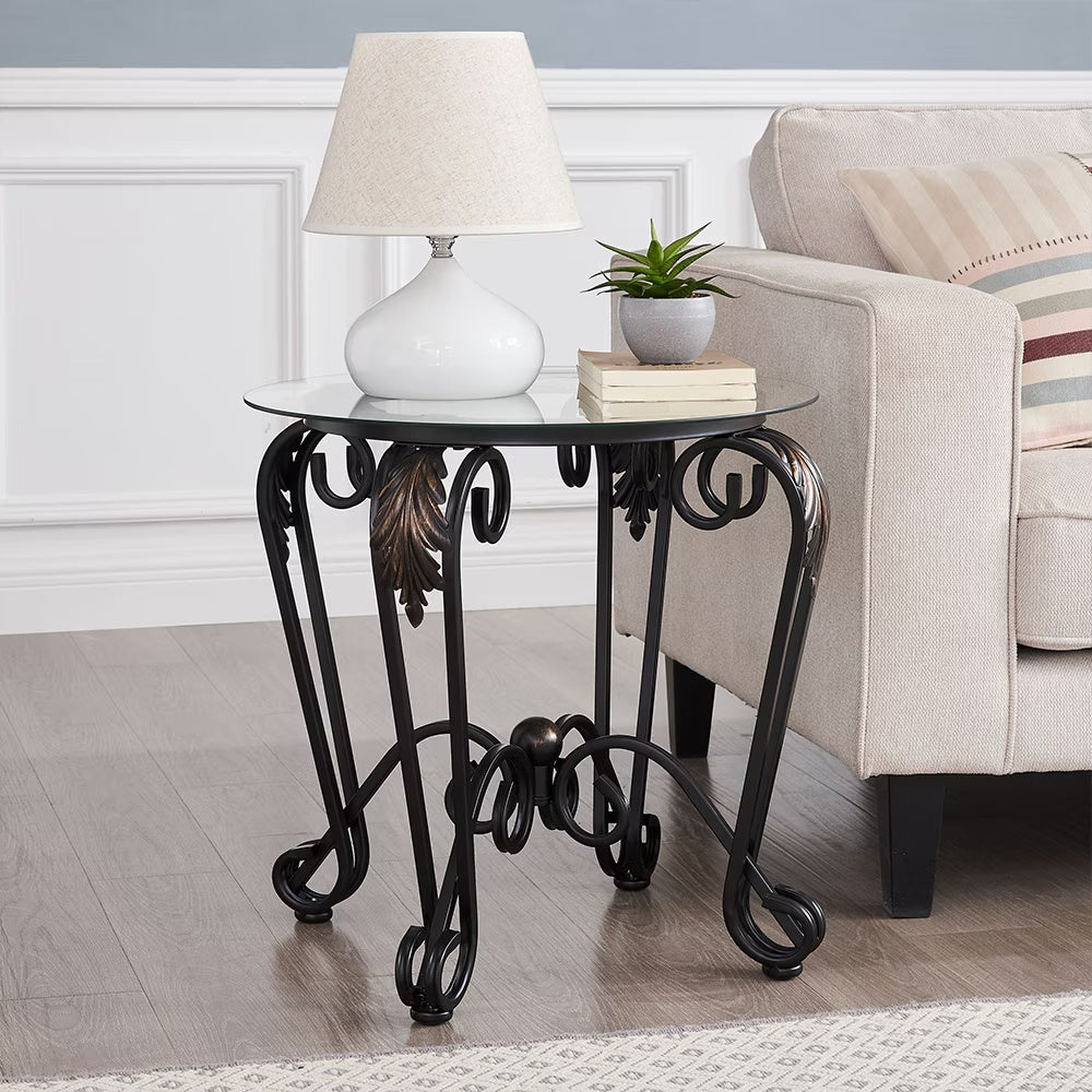 Tempered Glass Coffee Table Set of 3 – Modern Living Room Furniture