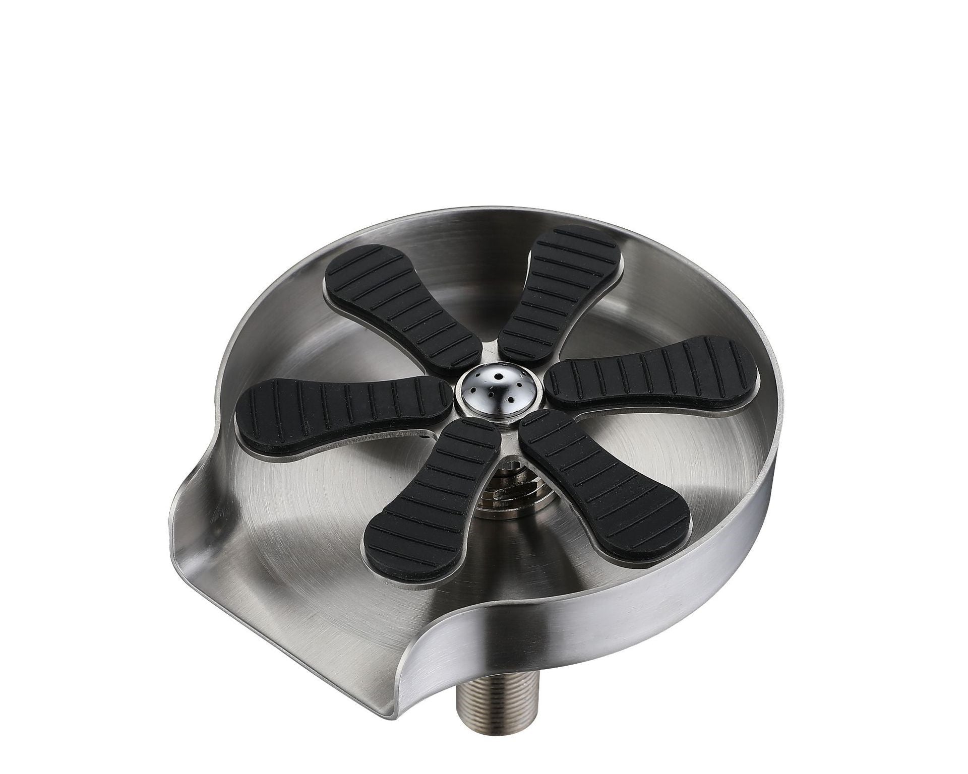 High-Pressure Stainless Steel Glass Rinser – Automatic Cup Washer for Kitchen Sink, Bar & Home